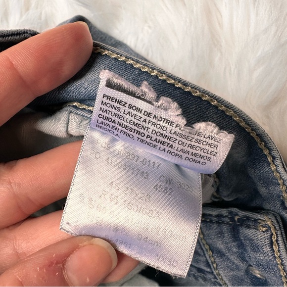 🤍🫧[ Denizen ] Mid Rise Skinny Light Wash Jeans - Picture 9 of 12